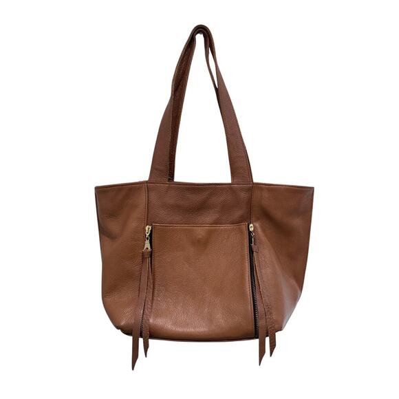 JJ Winters Honey Leather Tenley Tote - Picture 2 of 11